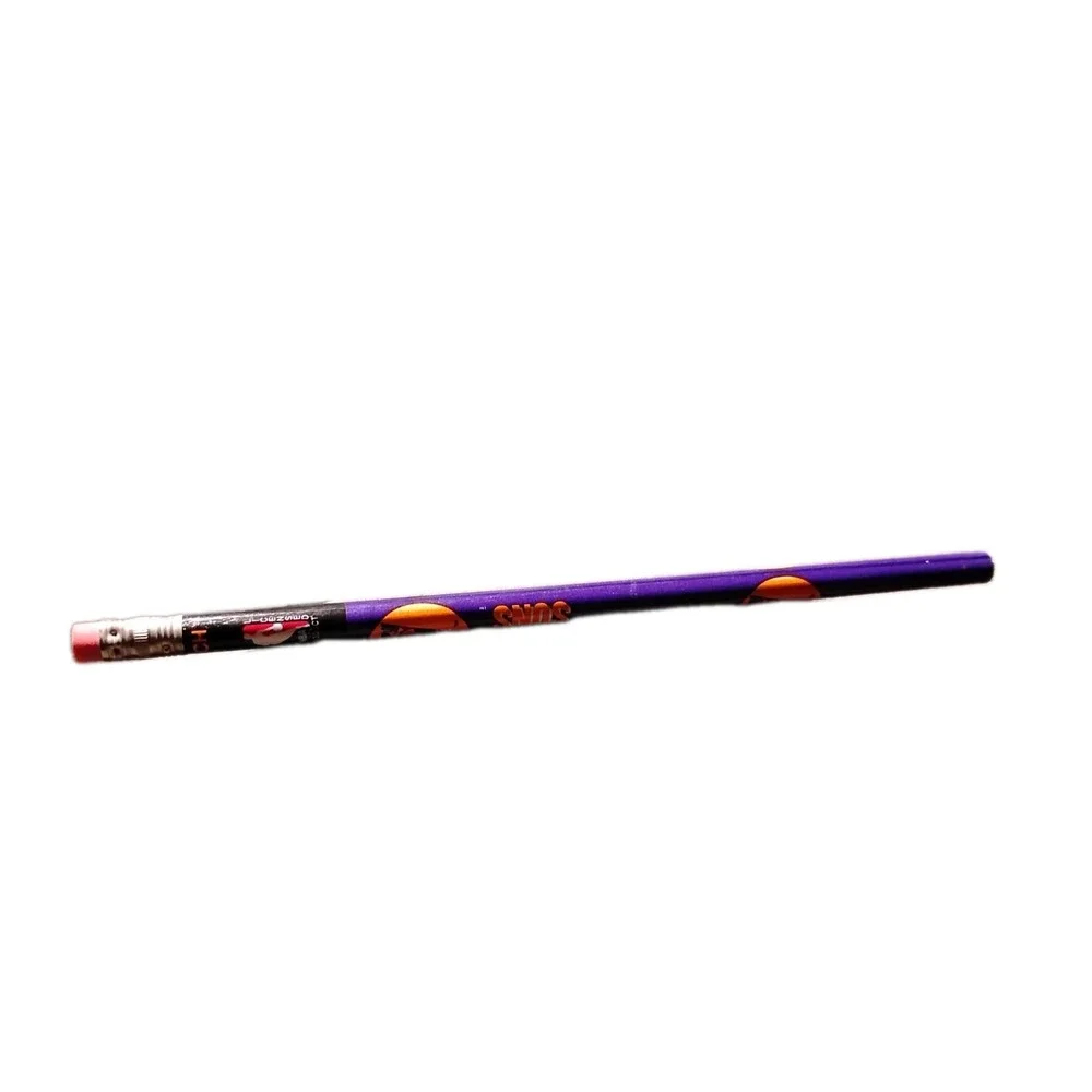 Vintage 1990s PHOENIX‎ SUNS Pencil  Purple NBA Official. Lic. Unsharpened Unused